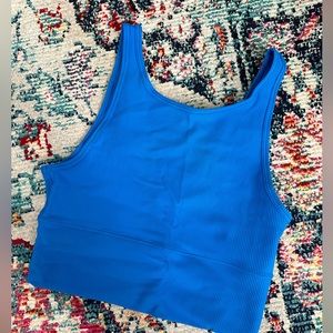 LULU Blue Tank